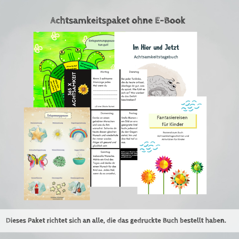 Achtsamkeitspaket ohne Buch/E-Book