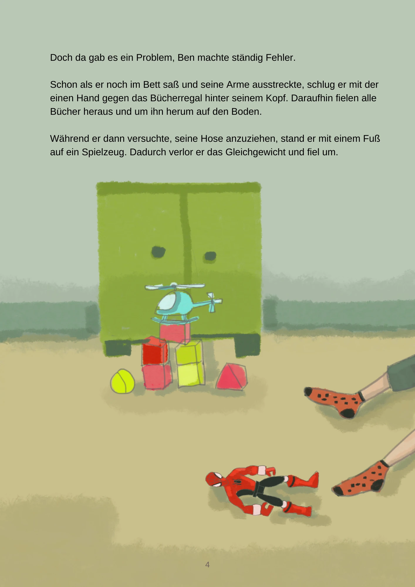 Ben macht viele Fehler (Hardcover/Versand) – Bild 2