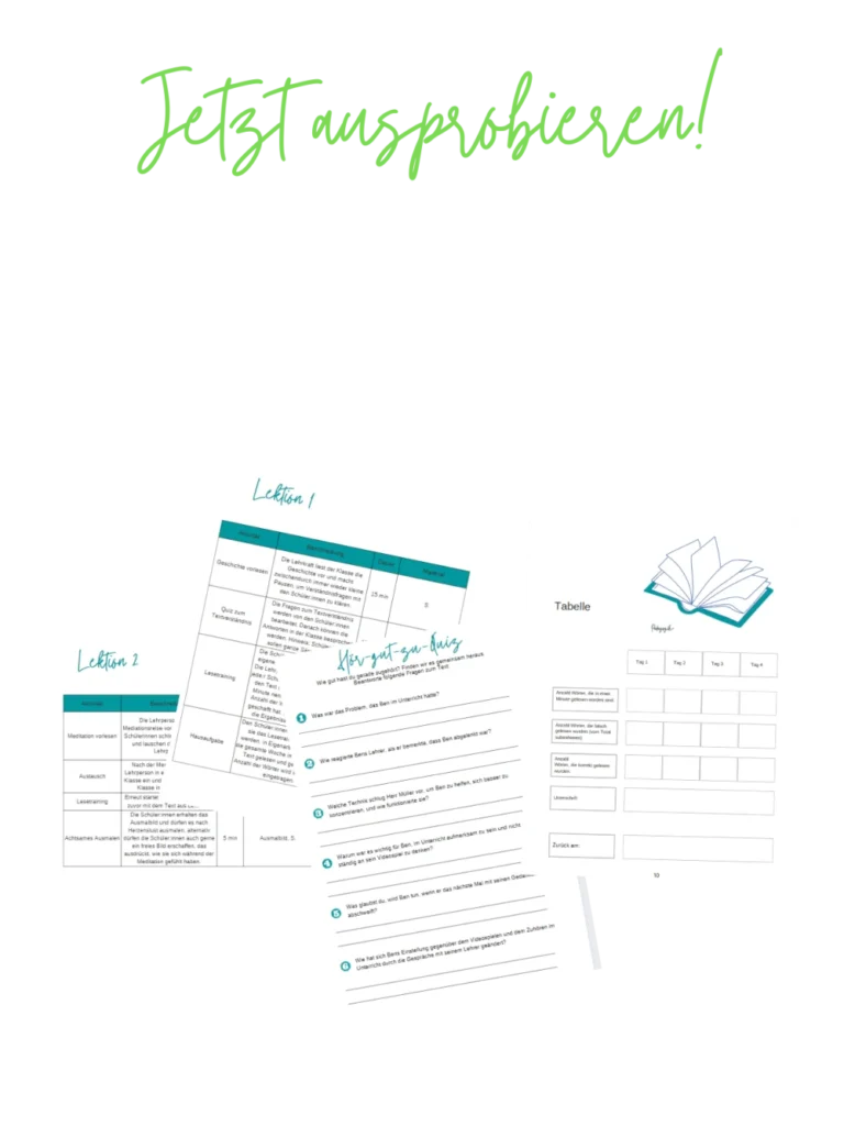 Achtsamkeit-im-Unterricht-Material