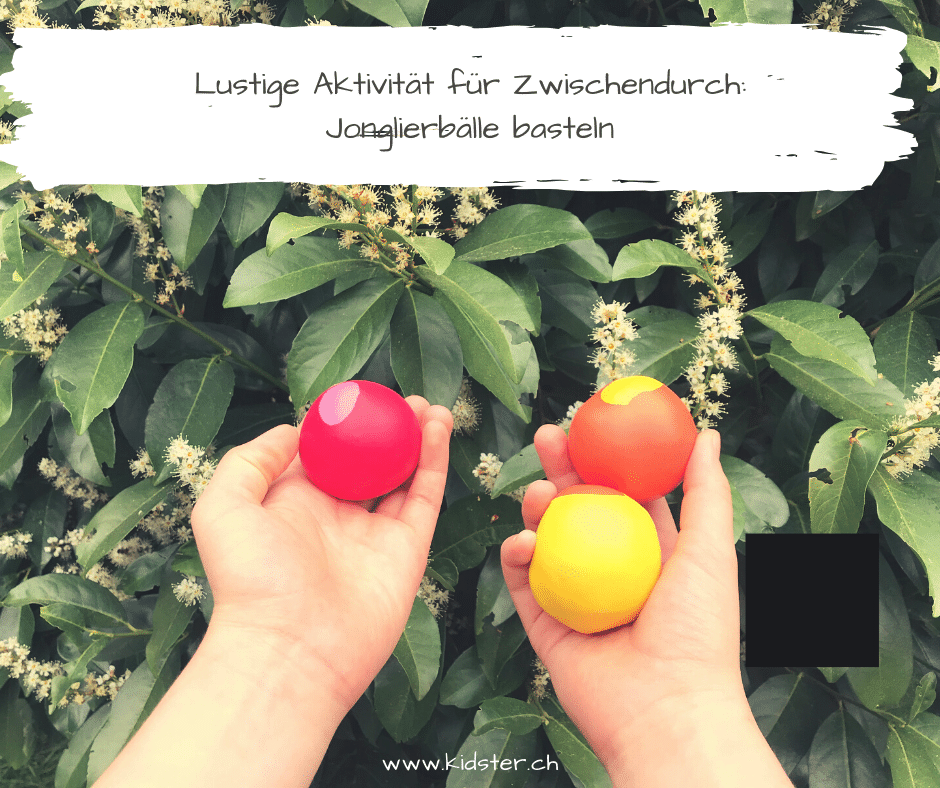 Jonglierbälle selber basteln