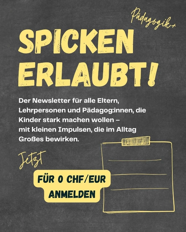 Spickzettel-Newsletter-Paedagogik-Plus